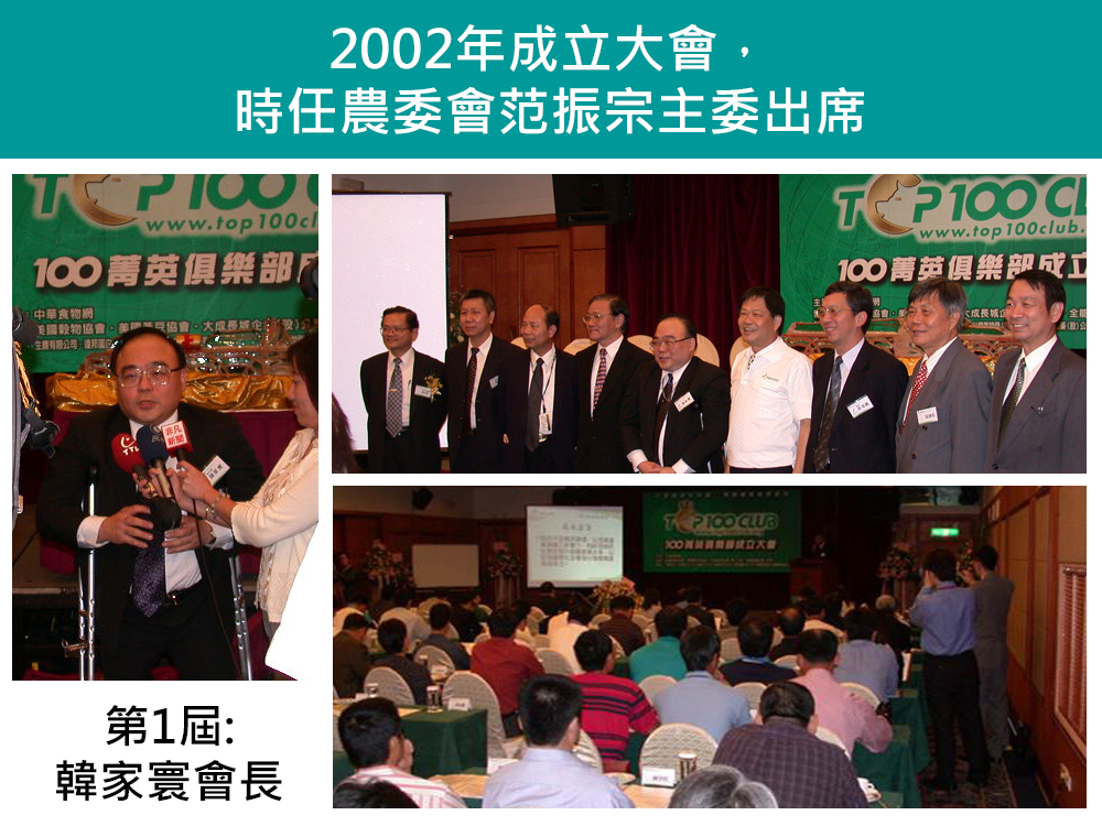 2002年Top100養豬菁英俱樂部大會