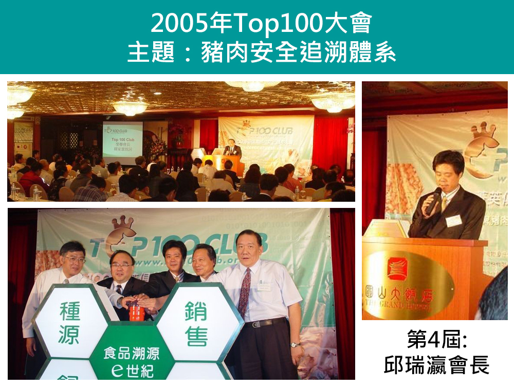 2005年Top100養豬菁英俱樂部大會