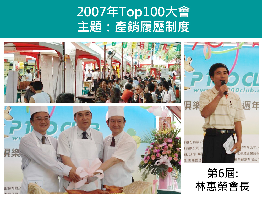 2007年Top100養豬菁英俱樂部大會