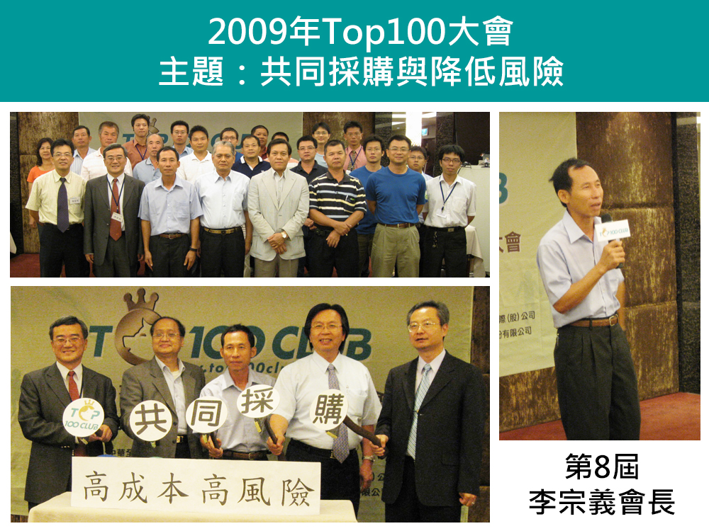 2009年Top100養豬菁英俱樂部大會